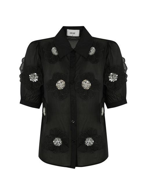 Camicia Scerni in tulle Nero ODI ODI | SCERNI 250S5NERO